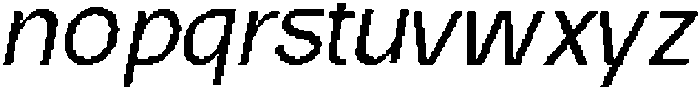 CS Carsten Pixel Regular otf (400) Font LOWERCASE
