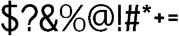 CS Carsten Regular otf (400) Font OTHER CHARS