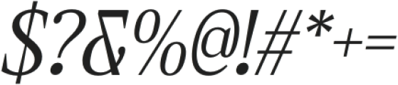 CS Cartage Italic otf (400) Font OTHER CHARS