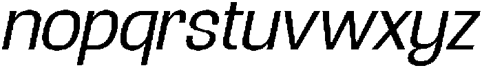 CS Carvile Italic otf (400) Font LOWERCASE