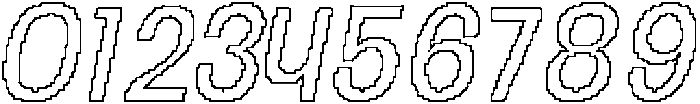 CS Carvile Pixel Outline otf (400) Font OTHER CHARS