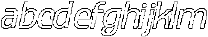 CS Carvile Pixel Outline otf (400) FONT