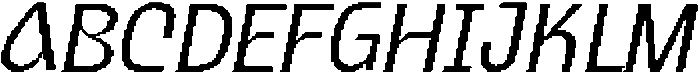 CS Carvile Pixel Regular otf (400) Font UPPERCASE