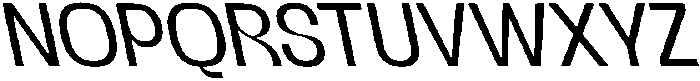 CS Carvile Reverse Italic otf (400) Font UPPERCASE