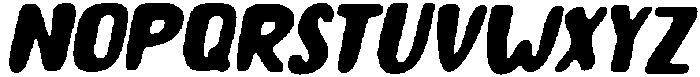 CS Carys Drawn Italic otf (400) Font UPPERCASE