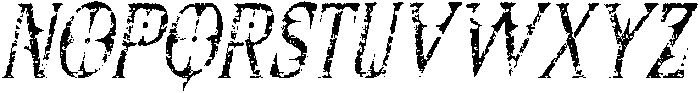 CS Casket Stamp Italic otf (400) Font UPPERCASE