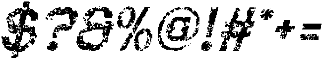 CS Casper Stamp Italic otf (400) Font OTHER CHARS