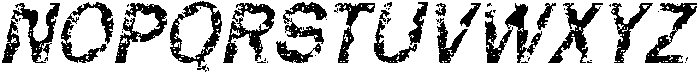 CS Casper Stamp Italic otf (400) Font UPPERCASE