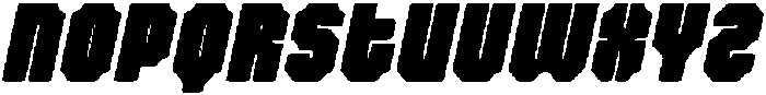 CS Caspian Drawn Italic otf (400) Font UPPERCASE