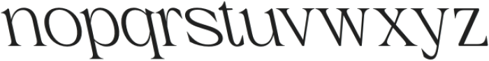 CS Castle Reverse Italic otf (400) Font LOWERCASE