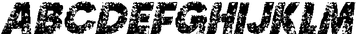 CS Cavania Stamp Italic otf (400) Font UPPERCASE