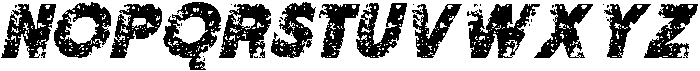 CS Cavania Stamp Italic otf (400) Font UPPERCASE