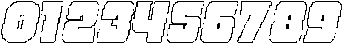 CS Celka Pixel Outline otf (400) Font OTHER CHARS