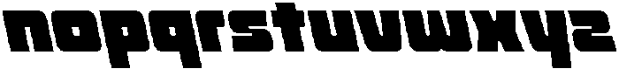 CS Celka Reverse Italic otf (400) Font LOWERCASE