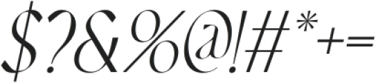 CS Century Italic otf (400) Font OTHER CHARS