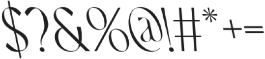 CS Century Reverse Italic otf (400) Font OTHER CHARS