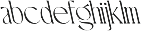 CS Century Reverse Italic otf (400) Font LOWERCASE