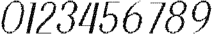 CS Cesare Disco Italic otf (400) Font OTHER CHARS
