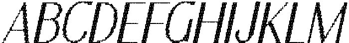 CS Cesare Disco Italic otf (400) Font UPPERCASE