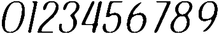 CS Cesare Drawn Italic otf (400) Font OTHER CHARS