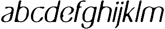 CS Cesare Drawn Italic otf (400) FONT