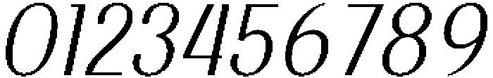 CS Cesare Italic otf (400) Font OTHER CHARS