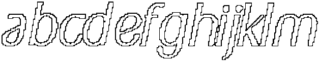 CS Cesare Pixel Outline otf (400) FONT