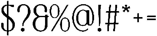CS Cesare Regular otf (400) Font OTHER CHARS