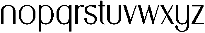 CS Cesare Regular otf (400) Font LOWERCASE