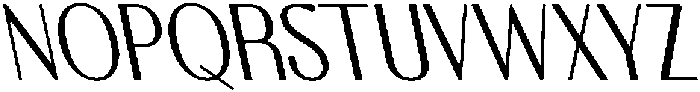 CS Cesare Reverse Italic otf (400) Font UPPERCASE