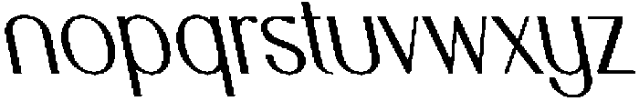 CS Cesare Reverse Italic otf (400) Font LOWERCASE
