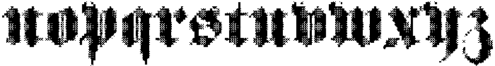 CS Chalise Stitched Regular otf (400) Font LOWERCASE
