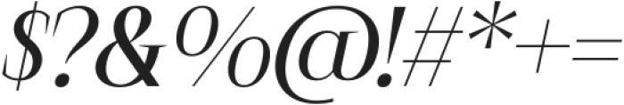 CS Charles Italic otf (400) Font OTHER CHARS