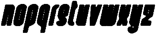 CS Chastain Drawn Italic otf (400) Font LOWERCASE
