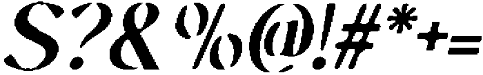 CS Chaya Drawn Italic otf (400) Font OTHER CHARS