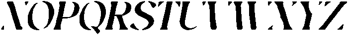 CS Chaya Drawn Italic otf (400) Font UPPERCASE