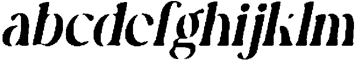 CS Chaya Drawn Italic otf (400) FONT