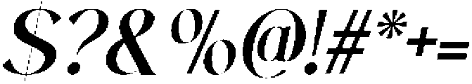 CS Chaya Italic otf (400) Font OTHER CHARS