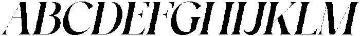 CS Chaya Italic otf (400) Font UPPERCASE