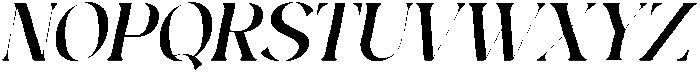 CS Chaya Italic otf (400) Font UPPERCASE