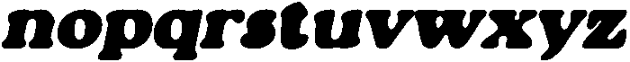 CS Chery Drawn Italic otf (400) Font LOWERCASE