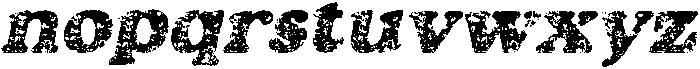 CS Chery Stamp Italic otf (400) Font LOWERCASE