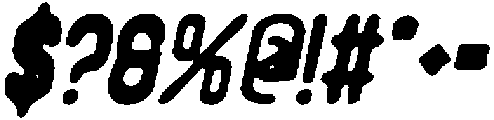 CS Chicago Drawn Italic otf (400) Font OTHER CHARS