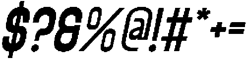 CS Chicago Italic otf (400) Font OTHER CHARS