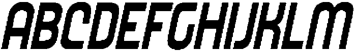 CS Chicago Italic otf (400) Font UPPERCASE