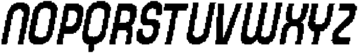 CS Chicago Pixel Regular otf (400) Font UPPERCASE