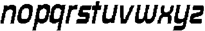 CS Chicago Pixel Regular otf (400) Font LOWERCASE