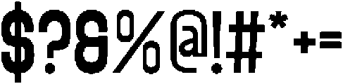 CS Chicago Regular otf (400) Font OTHER CHARS