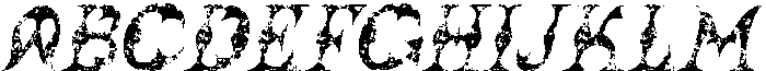 CS Chimera Stamp Italic otf (400) Font UPPERCASE