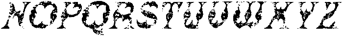 CS Chimera Stamp Italic otf (400) Font UPPERCASE